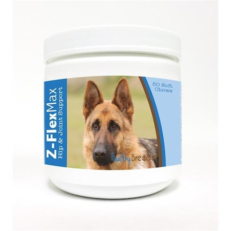 Healthy Breeds Healthy Breeds 840235108245 German Shepherd Z-Flex Max Hip & Joint Soft Chews - 50 count 840235108245